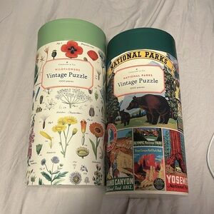 Cavallini & Co Vintage Puzzle 2 Pack
